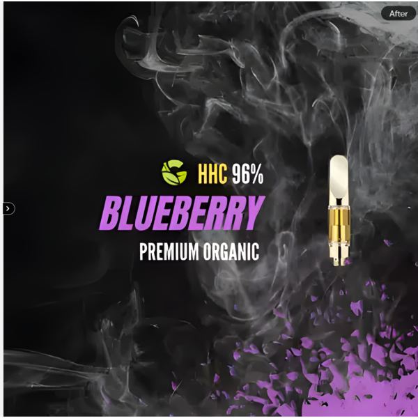 HHC Cartridge Blueberry 96% 